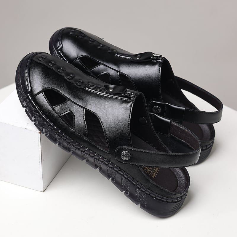 Muške sandale – Slip-On, prozračne i vodootporne, gornji dio od umjetne PU, đon od plastike