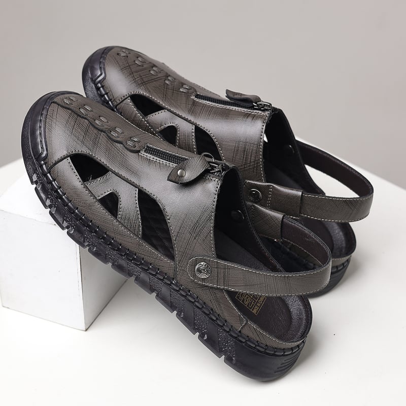 Muške sandale – Slip-On, prozračne i vodootporne, gornji dio od umjetne PU, đon od plastike