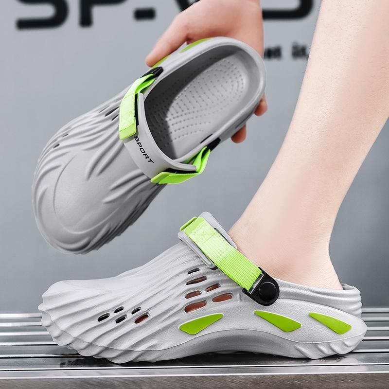 Unisex šlepetės, sintetinė oda, neslystantis mišinio padas, injekciškai suformuotas padas, laisvalaikio stilius