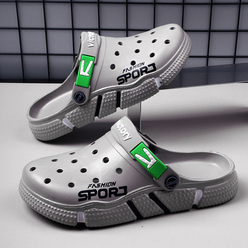 Ανδρικά καλοκαιρινά σανδάλια με EVA επάνω μέρος και σόλα, αναπνεύσιμα, κλείσιμο με αγκράφα, παραθαλάσσιο/εξωτερικό στυλ