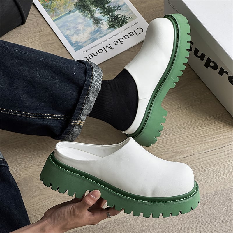 Vīriešu Derby kurpes ar apaļu purnu, bieza zole, sintētiska PU āda, ikdienas stils, modelis 3205