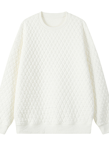 Honkongas stila džemperis, bez apkakles, apaļš kaklaizgriezums, garas piedurknes, bieza poliestera-spandeksa maisījums (98% poliesters, 2% spandex)