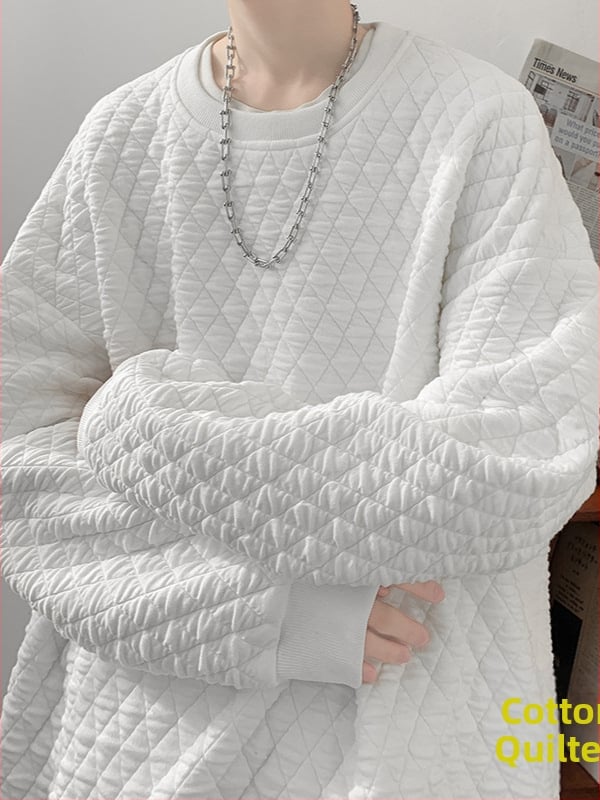 Honkongas stila džemperis, bez apkakles, apaļš kaklaizgriezums, garas piedurknes, bieza poliestera-spandeksa maisījums (98% poliesters, 2% spandex)