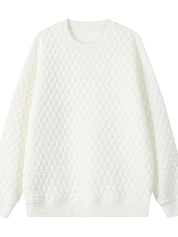 Honkongas stila džemperis, bez apkakles, apaļš kaklaizgriezums, garas piedurknes, bieza poliestera-spandeksa maisījums (98% poliesters, 2% spandex)