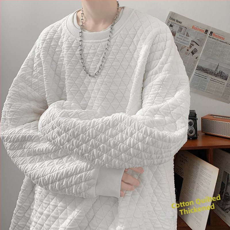 Honkongas stila džemperis, bez apkakles, apaļš kaklaizgriezums, garas piedurknes, bieza poliestera-spandeksa maisījums (98% poliesters, 2% spandex)