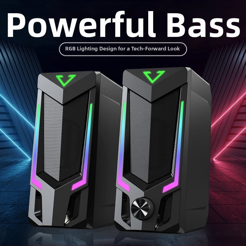 SADA V-150 PC zvučnik, dvostruki zvučnici, 3,5 mm ulaz, Bluetooth 5.0, 30 Hz–15 kHz, SNR ≥ 60 dB