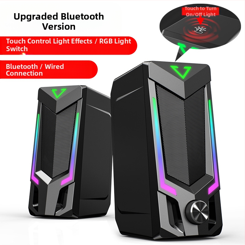 SADA V-150 kompiuterių garsiakalbiai, dviejų garsiakalbių sistema, 3,5 mm įvestis, Bluetooth 5.0, 30 Hz–15 kHz, SNR ≥ 60 dB