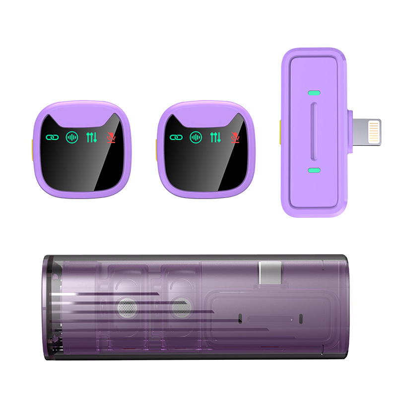 H26 Lavalier mikrofon élő közvetítéshez, Omnidirekcionális, 20Hz-20kHz, SNR ≥60dB, beépített akkumulátor, Bluetooth 5.3, üzemidő 3–6 óra