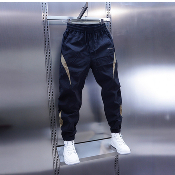 Férfi Cargo Casual nadrág – egyenes szabás, gyorsan száradó anyag, enyhe nyúlás, ráncmentes