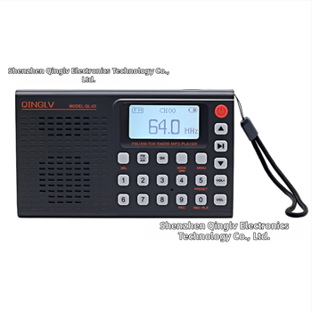 Bluetooth radio s cijelim opsegom FM/AM/SW, snimanje, prikaz teksta, MP3 podrška