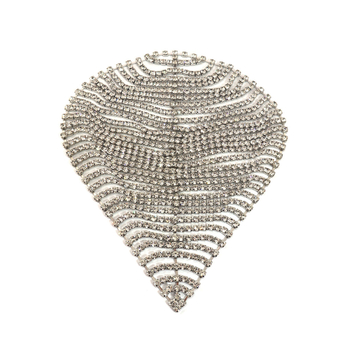 Αξεσουάρ μαλλιών με τεχνητούς κρυστάλλους, ηλεκτροπλατιωμένη επιφάνεια, Αριθμός Προϊόντος 3702, φθινόπωρο 2025, δυνατότητα προσαρμογής