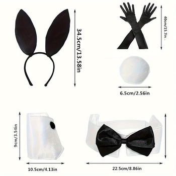 K5511 Ανδρικό κοστούμι cosplay για λαγουδάκι για θεατρική παράσταση — Μίνκ γούνα, Lamb fleece, μακριά παντελόνια, πλεκτό επάνω μέρος