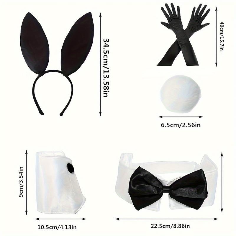 K5511 Мъжки косплей костюм за зайче за сценично изпълнение — Mink Fur, Lamb Fleece, Long Pants, Knitwear Top