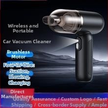 Bežični automobilski usisivač, prijenosni, s usisom 16000 Pa, 5 V, 80 W, punjiv, dvostruka funkcija: usisavanje i puhavanje, model Q518