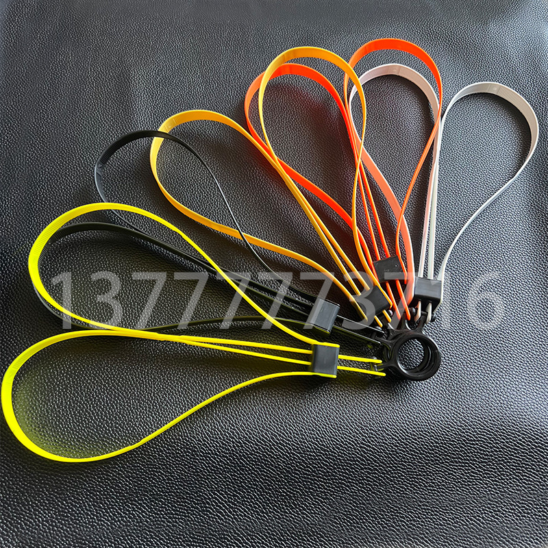 PA66 найлонова самозатягаща тактическа връзка — двупосочно сгъваема, дебелина 1.66 мм, огнеустойчивост V-2, за каишки