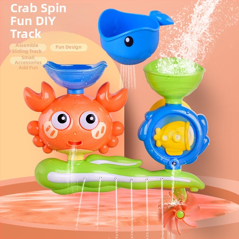 Παιχνίδι μπάνιου με περιστρεφόμενο τροχό νερού – πλαστικό, μοντέλο YB8810, για παιδιά 4–6 ετών