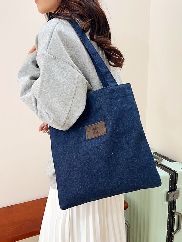 Torba za rame, oblik kofa, od Oxford tkanine, zatvarač, podstava od poliestera, gradski minimalistički stil.