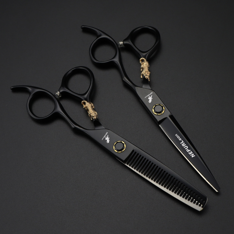 Freelander škare za kosu, serija YUSINIAAN2028CN, ležajni vijak, ravne škare