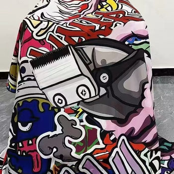 Капе за боядисване на коса с дигитален печат, антистатично, антизалепване, за възрастни