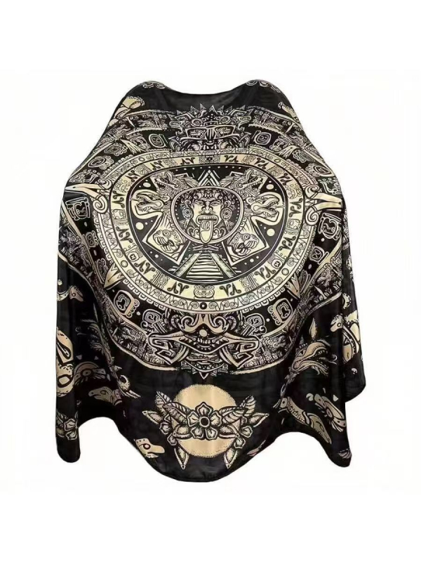 Cape za bojanje kose s digitalnim printom, antistaticki, protiv lijepljenja, za odrasle