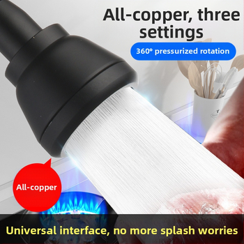 Kuhinjska slavina od bakra, model 88, prilagodljiva, moderni minimalistički dizajn