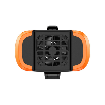 Ανεμιστήρας μέσης με ενσωματωμένη μπαταρία, 5 λεπίδες, κινητήρας brushless, 5 ταχύτητες, LED φακός, Power Bank