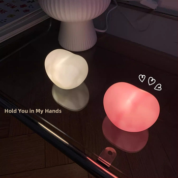 Lampa u obliku latice sa staklenim abažurom, USB napajanje, dekorativno svjetlo za spavaću sobu