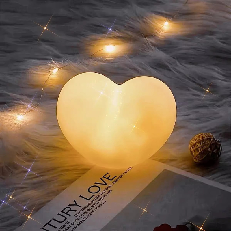 Lampa u obliku latice sa staklenim abažurom, USB napajanje, dekorativno svjetlo za spavaću sobu