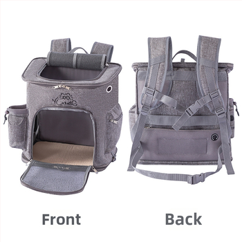 Mājdzīvnieku soma kosmosa kapsulas stilā, Oxford audums, ietilpība līdz 10 kg, pārnēsājamā pārvadāšanas soma kaķiem un suņiem