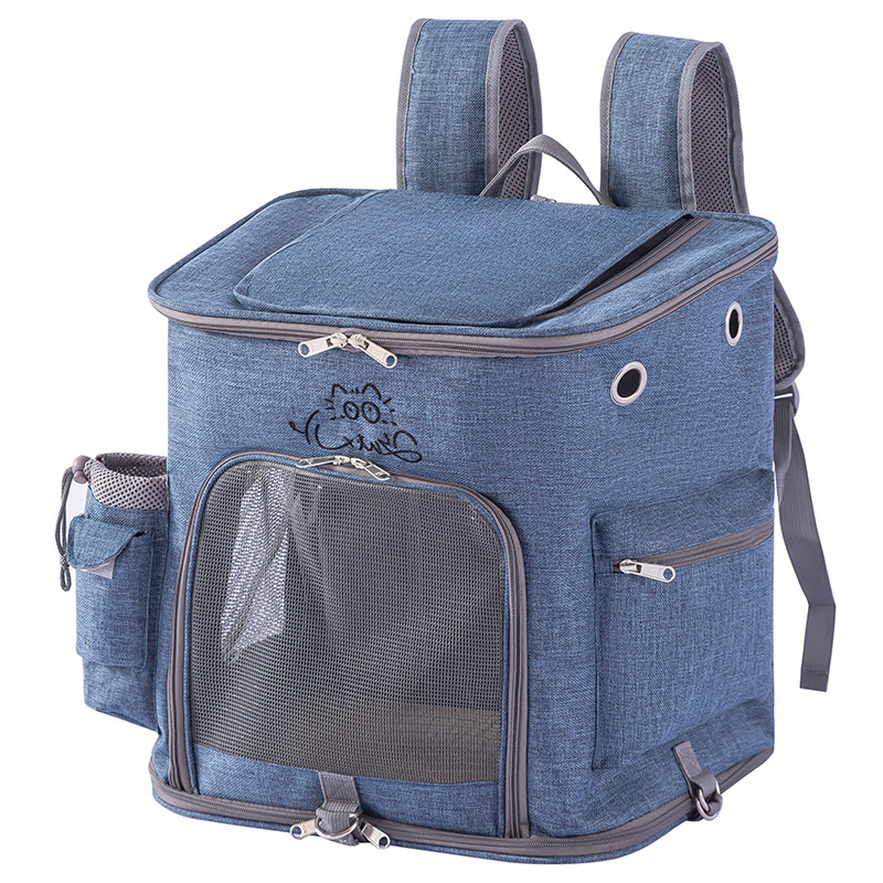 Mājdzīvnieku soma kosmosa kapsulas stilā, Oxford audums, ietilpība līdz 10 kg, pārnēsājamā pārvadāšanas soma kaķiem un suņiem