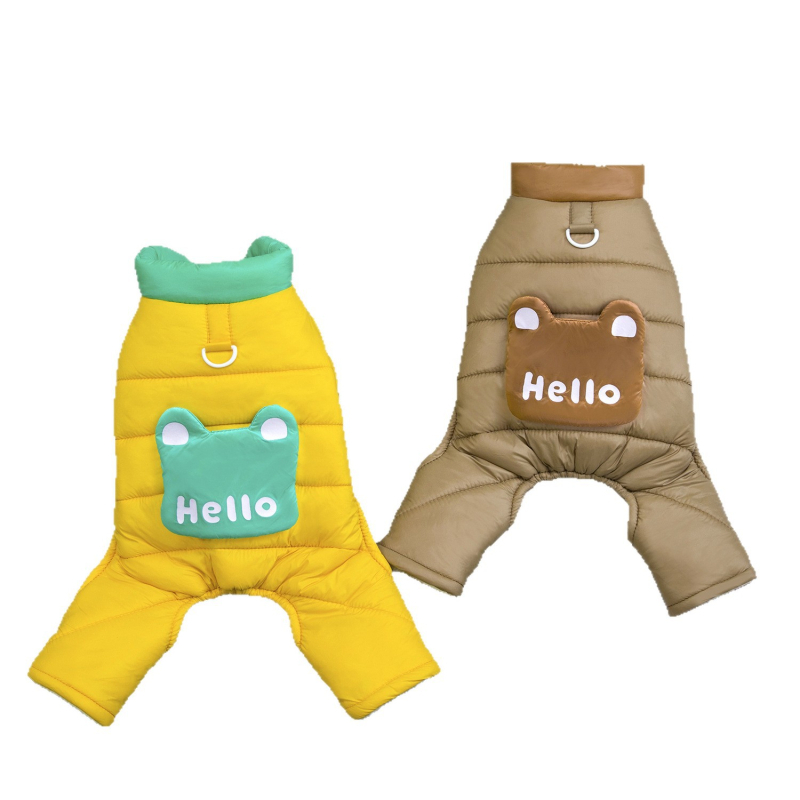 Poliestera mājdzīvnieku apģērbs – Eiropas un Amerikas stils, zīmols JXANRY, modelis 25-9WDCP021