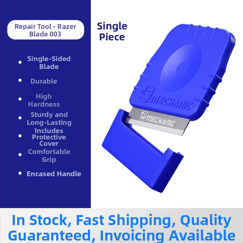 Tālruņa ekrāna demontāžas rīks 003 – skrāpers ar asmeni, pacēlāja stienis, demontāžas instruments