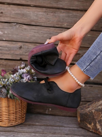 Sieviešu plakano kurpju pāris – samta augšpuse, konopa pītas zole, ikdienas stils, visiem gadalaikiem