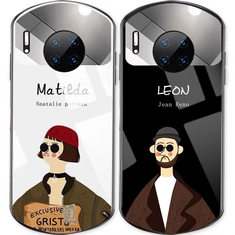 Πλάτη θήκης για iPhone 12/XR με οβάλ καθρέφτη μακιγιάς, TPU+PC, βαμμένη, με δυνατότητα προσαρμογής