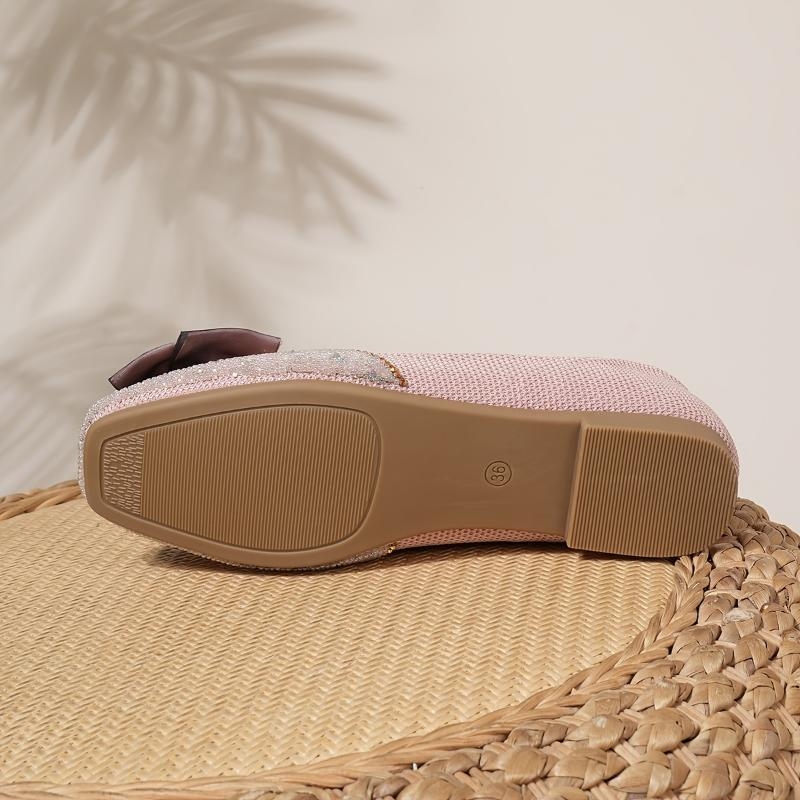 M8407 Sieviešu mūļi – raffijas augšdaļa, svītrainais raksts, vilnas odere, koreģēta graudu āda