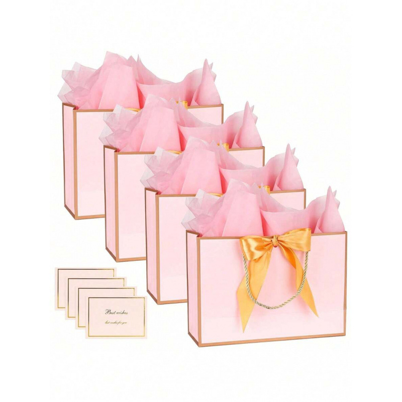 Sacose cadou de nuntă din bambus, Model P-6545, Cod articol sh48057966, Origine: China, Ambalare cadou