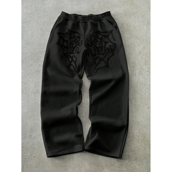 Férfi cargo casual nadrág, egyenes szabás, középső derék, húzózsinóros zárás, elasztikus anyag