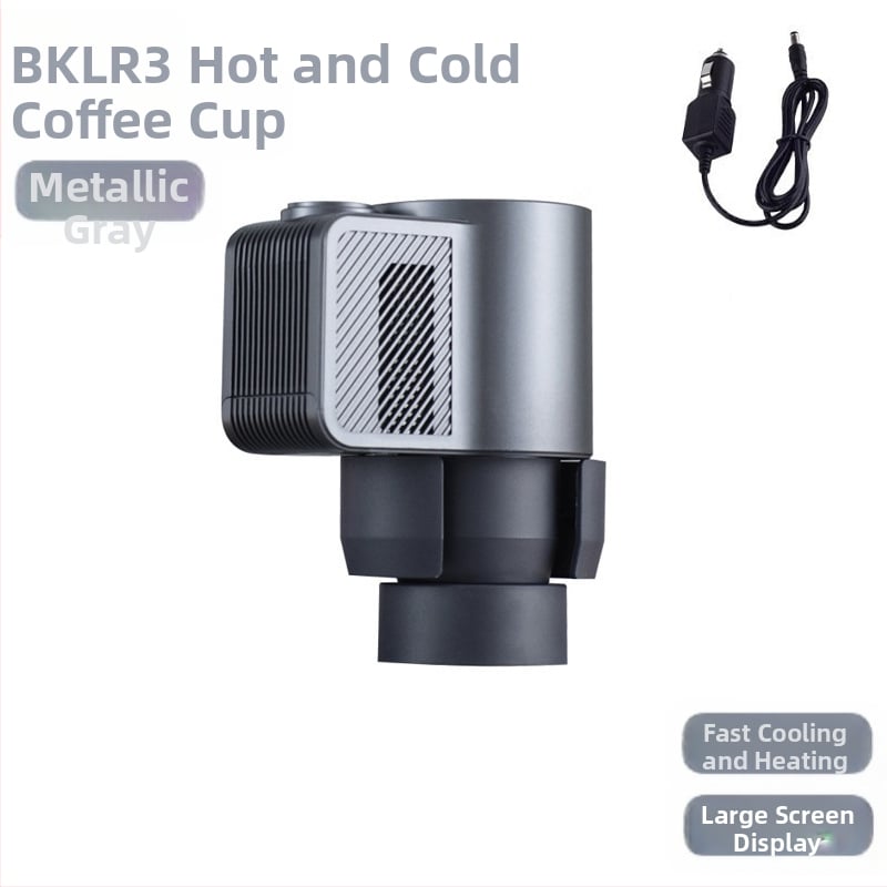 Cooler auto pentru băuturi calde și reci cu afișaj digital — corp din aluminiu, până la 5 L, DC12V, 36W, interval de temperatură 0–60°C