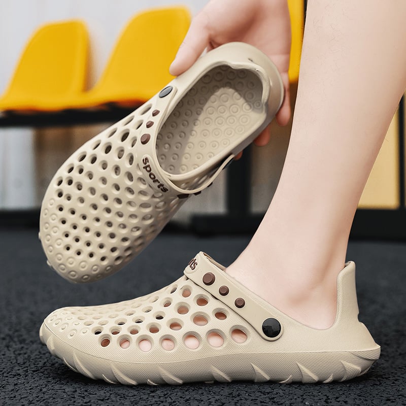 Férfi nyári papucs, slip-on, EVA felső és EVA talp, lélegző, casual (EVA felső; EVA talp; slip-on; lélegző; 3 cm sarok)