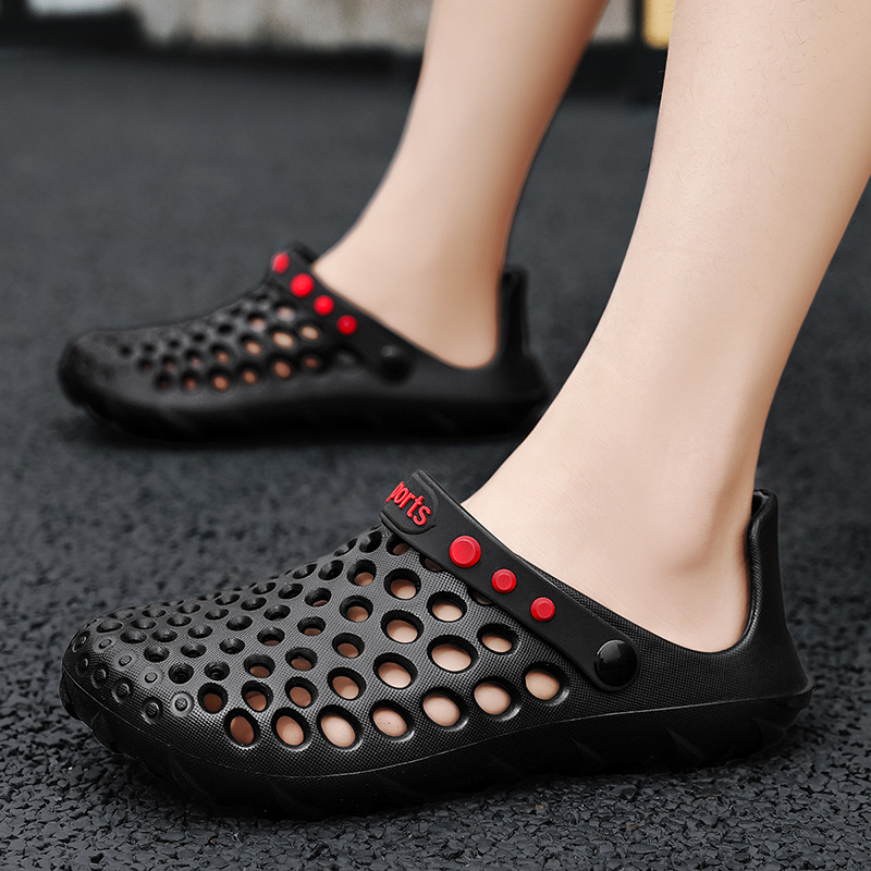 Férfi nyári papucs, slip-on, EVA felső és EVA talp, lélegző, casual (EVA felső; EVA talp; slip-on; lélegző; 3 cm sarok)