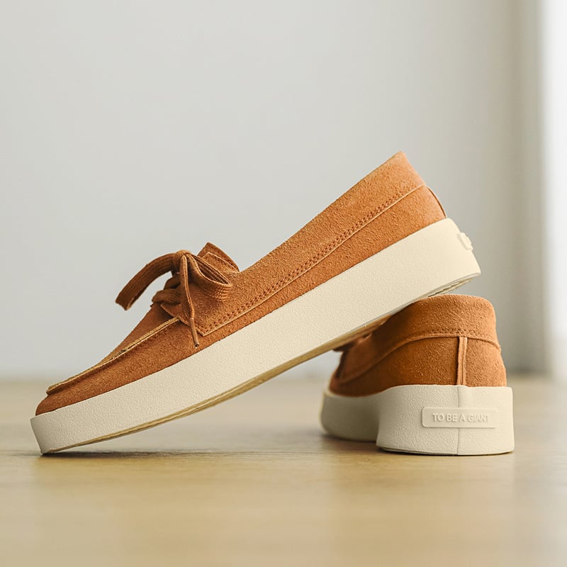 Vīriešu ikdienas slip-on apavi ar velūra augšdaļu, gumijas zole, PU iekšējā zolīte, ādas patinēta apdare