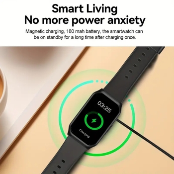 CY1 Έξυπνο βραχιόλι καρπού με μέτρηση παλμών και θερμοκρασίας σώματος, παρακολούθηση ύπνου, καταμέτρηση βημάτων и κλήσεις μέσω Bluetooth