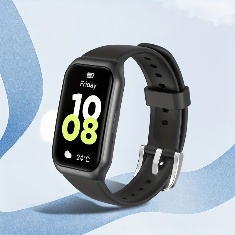 CY1 Έξυπνο βραχιόλι καρπού με μέτρηση παλμών και θερμοκρασίας σώματος, παρακολούθηση ύπνου, καταμέτρηση βημάτων и κλήσεις μέσω Bluetooth