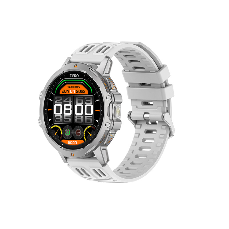 Έξυπνο ρολόι — παρακολούθηση καρδιακού ρυθμού, μέτρηση βημάτων, λήψη φωτογραφιών, IPS οθόνη, αδιάβροχο για καθημερινή χρήση