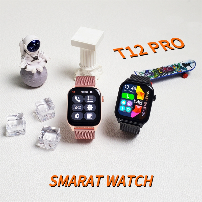 Έξυπνο ρολόι με οθόνη TFT 1,83 ιντσών, μέτρηση σφυγμού, οξυγόνο αίματος, γλυκόζη αίματος και κλήσεις μέσω Bluetooth