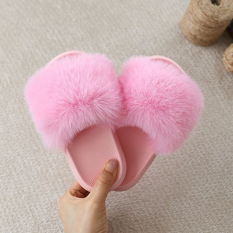 Bērnu Cap Toe čības ar pūkainu iekšējumu, pretslīdējoša EVA zole, kokvilnas augšdaļa, zoles biezums 0–3 cm, pavasaris 2024