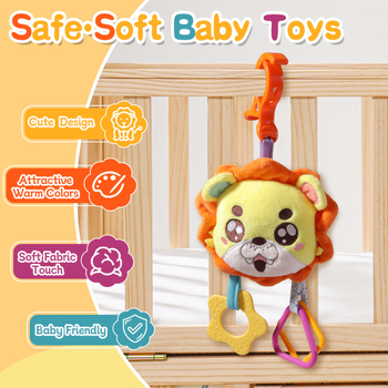 Allthink Μαλακό Κρεμαστό Καθρεφάκι για Νεογνά – Παιχνίδι για Κρεβάτι και Καρότσι, Άνεση, Οπτική Ανάπτυξη, Συντονισμός Χεριών-Ματιών