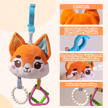 Allthink Μαλακό Κρεμαστό Καθρεφάκι για Νεογνά – Παιχνίδι για Κρεβάτι και Καρότσι, Άνεση, Οπτική Ανάπτυξη, Συντονισμός Χεριών-Ματιών