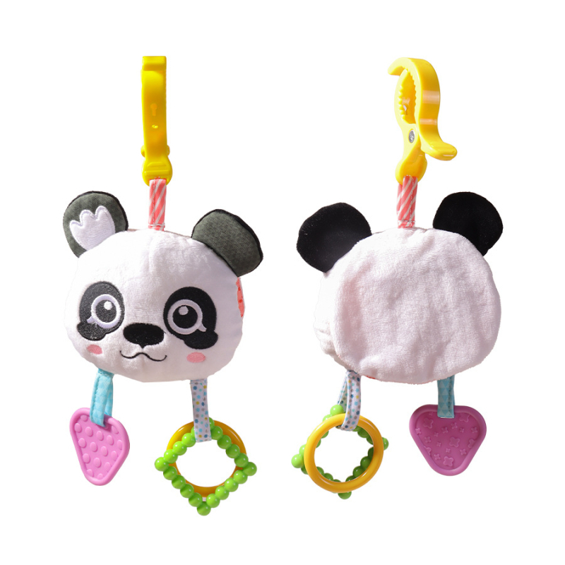 Allthink Jucărie Oglindă Pufoasă pentru Sugari – Pentru pătuț și cărucior, Confort, Dezvoltare Vizuală, Coordonare Mână-Ochi