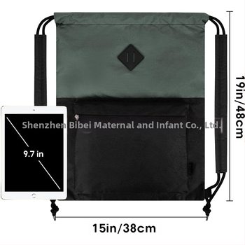 Rucsac cu șnur pentru călătorii – Capacitate mare, Poliester, Multifuncțional, Personalizabil